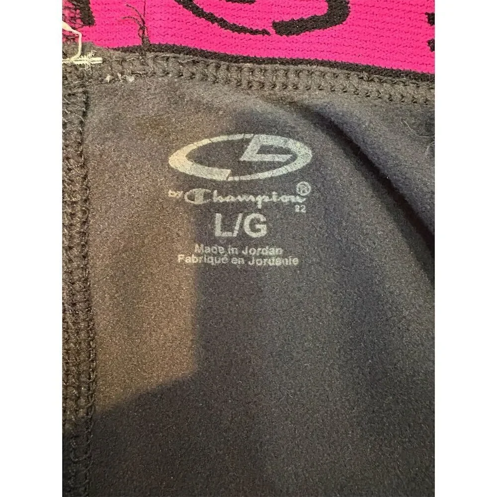 *3/$15 Champion Women's Power Core Leggings L Multicolor Swirl Design - Picture 9 of 10